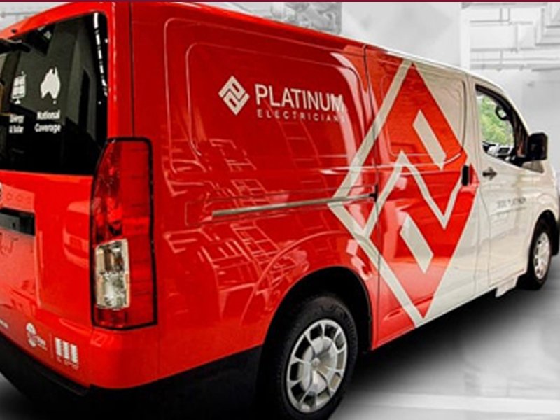 Evolve Electric Van Wrap