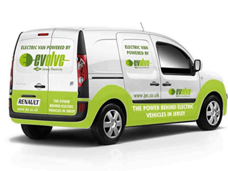 Platinum Electricians Van Wrap